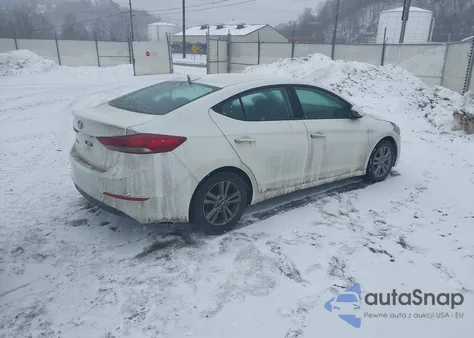 2018 Hyundai Elantra Sel z USA, uszkodzony, nr VIN 5NPD84LF6JH301099